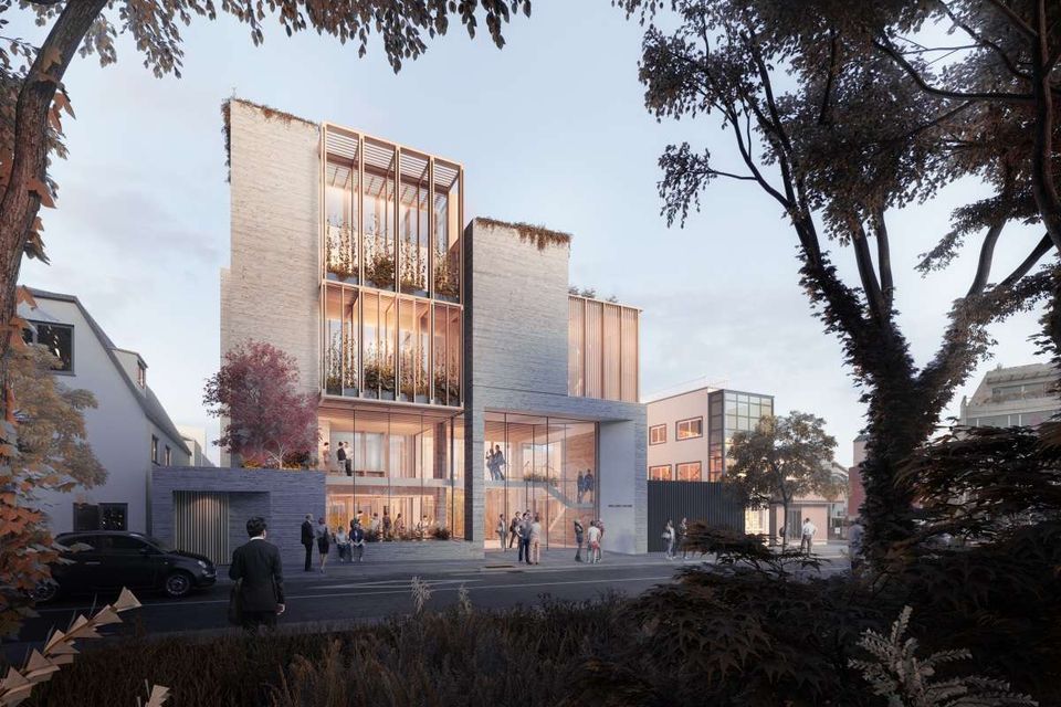 An artist's impression of Ireland House, Tokyo